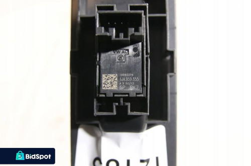 Panel Przełącznik szyby w drzwi tyl Seat Toledo 4 6j0 Skoda Rapid 5ja 2012-