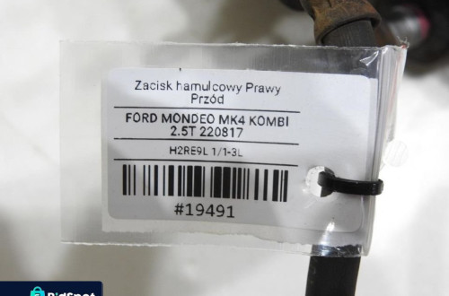ZACISK HAMULCOWY PRAWY PRZÓD FORD MONDEO MK4 2.5 T