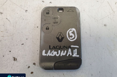 KARTA RENAULT LAGUNA KARTA KLUCZYK