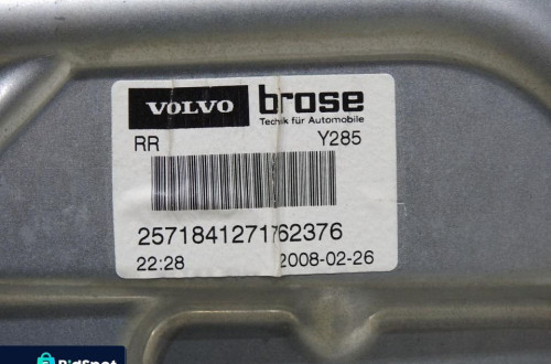 MECHANIZM PODNOŚNIK SZYBY PRAWY TYŁ VOLVO V70 III