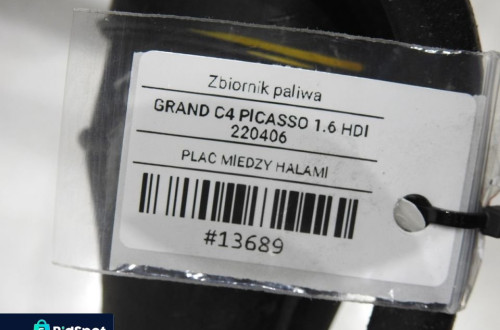 ZBIORNIK BAK PALIWA C4 GRAND PICASSO 2.0 HDI