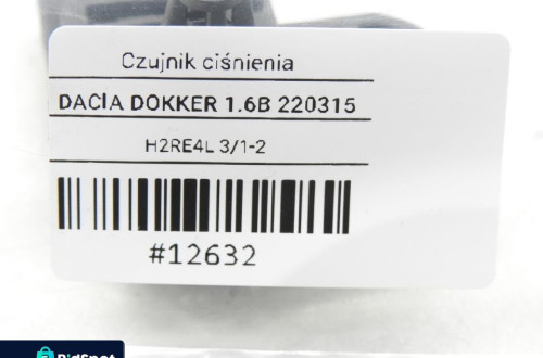 CZUJNIK MAP SENSOR DACIA DOKKER 1.6 0261230373