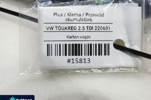 KLEMA PLUSOWA PRZEWÓD VW TOUAREG I 2.5 TDI