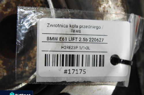 PIASTA ZWROTNICA LEWY PRZÓD BMW E60 E61 2.5i