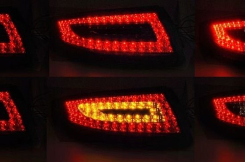 Lampy tyl ne kpl Led Diodowe diody Lift Look Tuning Porsche 911 997 2004-08