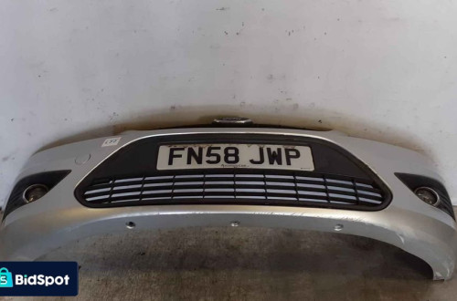 ! ZDERZAK PRZÓD PRZEDNI DO FORD FOCUS 2 II LIFT 03 SREBRNY HALOGENY