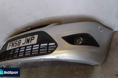 ! ZDERZAK PRZÓD PRZEDNI DO FORD FOCUS 2 II LIFT 03 SREBRNY HALOGENY