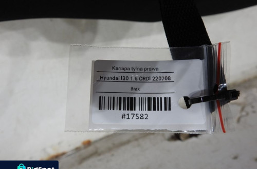 SIEDZISKO KANAPY PRAWY TYŁ HYUNDAI i30 I