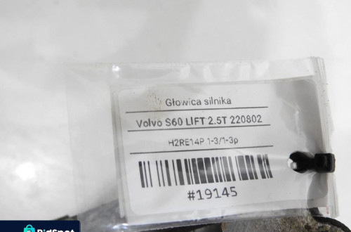 GŁOWICA SILNIKA VOLVO S60 I 2.5 T 1001837009