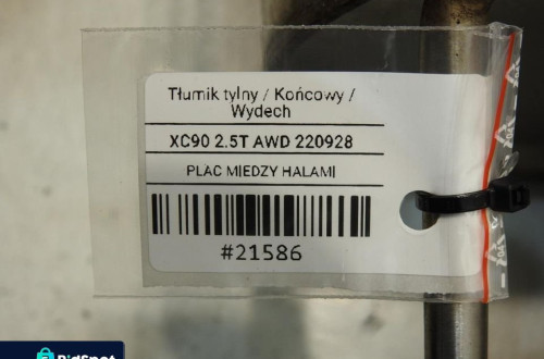 TŁUMIK KOŃCOWY VOLVO XC90 I 2.5 T