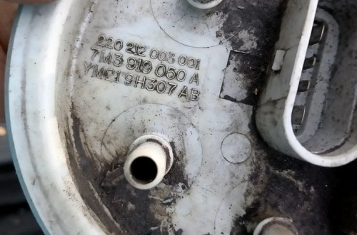 vw sharan 1.9tdi pompka pompa paliwa wskaznik 7m3919050a