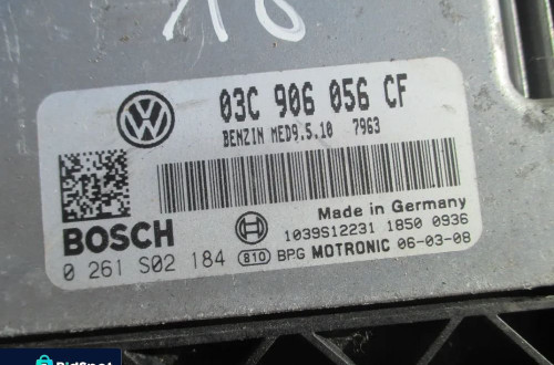 sterownik komputer VW Golf V 0261S02184 03C906056CF