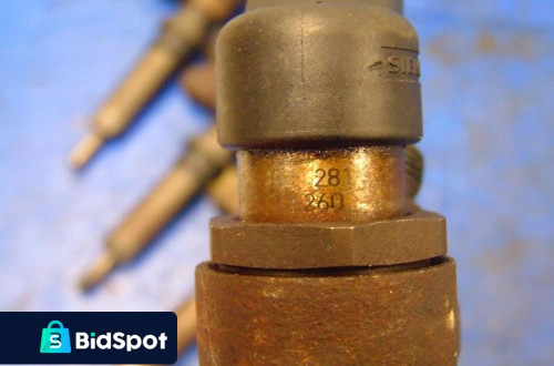 WTRYSKIWACZ DIESEL KOMPLET 4SZT PEUGEOT 307 II 2.0HDI 9636819380