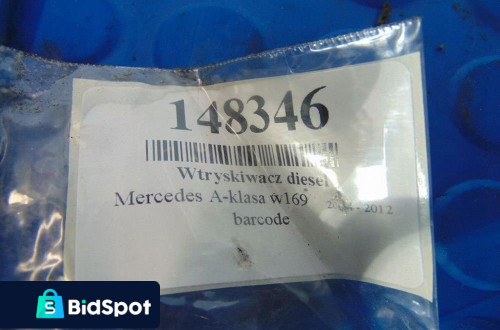 WTRYSKIWACZ DIESEL MERCEDES A-KLASA W169 2.0CDI 0445110167 A6400700787