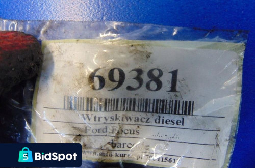 FORD FOCUS 1.8TDCI WTRYSKIWACZE 2SZT EJBR02201Z