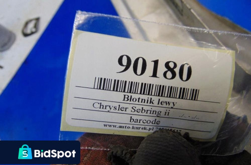 CHRYSLER SEBRING II BŁOTNIK LEWY