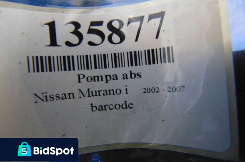 NISSAN MURANO I 3.5 V6 POMPA ABS 47660CC084