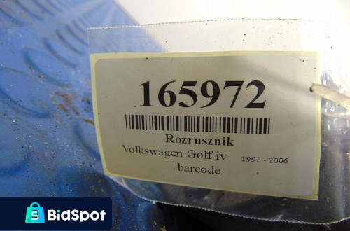 VW GOLF IV 1.9TDI ROZRUSZNIK S13250