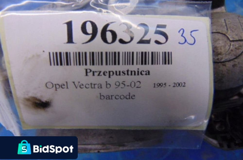 OPEL VECTRA B 1.8 16V PRZEPUSTNICA 5WS91703