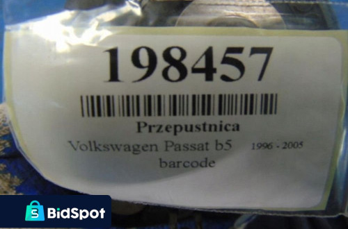 VOLKSWAGEN PASSAT B5 1.8 20V PRZEPUSTNICA