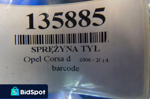 OPEL CORSA D 1.3CDTI SPRĘŻYNY TYŁ