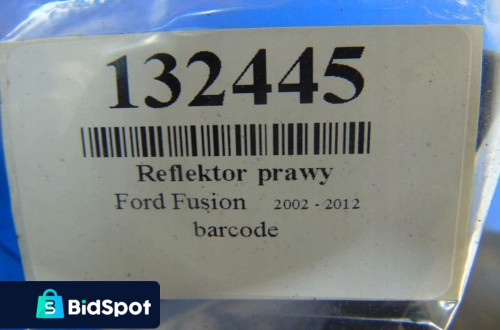 FORD FUSION REFLEKTOR PRAWY