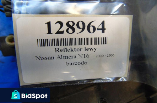 NISSAN ALMERA N16 LIFT REFLEKTOR LEWY