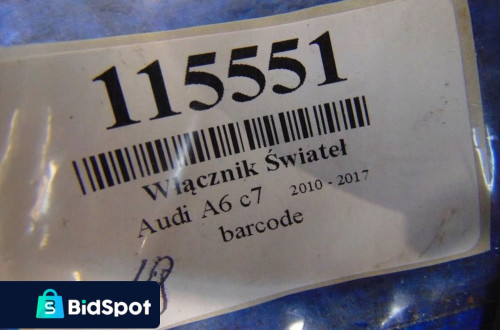 AUDI A6 C7 WŁĄCZNIK ŚWIATEŁ 4G0941531AA