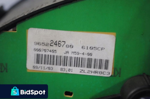 CITROEN BERLINGO 1.4B LICZNIK 9652246780