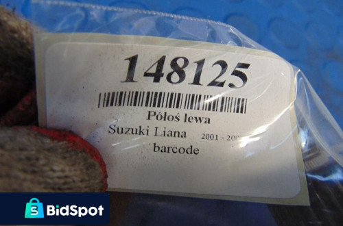 SUZUKI LIANA 1.4B PÓŁOŚ LEWA