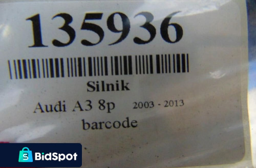 AUDI A3 8P BLOK SILNIKA KOMPLETNY 1.6 8V