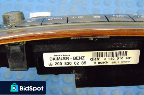 MERCEDES C-KLASA W203 STEROWANIA NAGRZEWNICY 2098300285