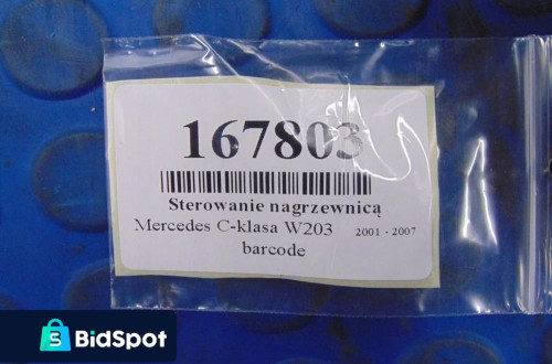 MERCEDES C-KLASA W203 STEROWANIA NAGRZEWNICY 2098300285