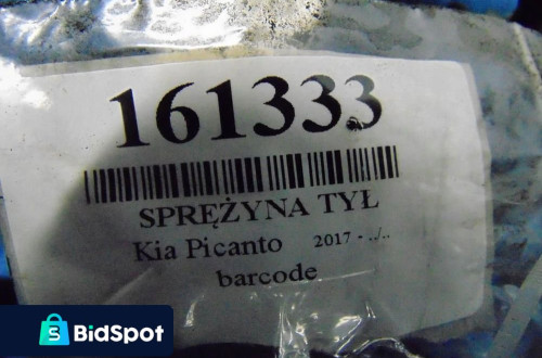 KIA PICANTO III SPRĘŻYNA TYL LEWAPRAWA KOMPLET 2SZT