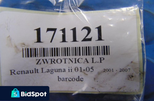 RENAULT LAGUNA II 1.8 16V ZWROTNICA LEWY PRZÓD