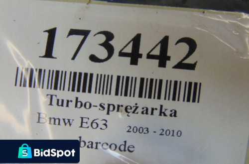 BMW E63 3.5D TURBINA 7796355