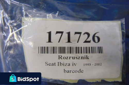 SEAT IBIZA 1.2 12V ROZRUSZNIK