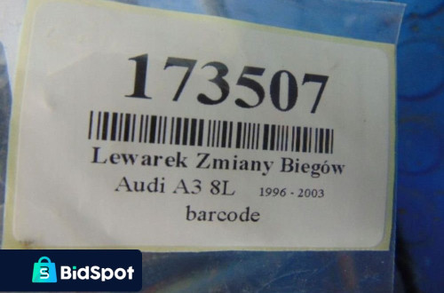 AUDI A3 8P LEWAREK ZMIANY BIEGÓW