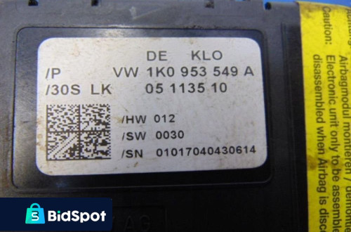 AUDI A3 8P PRZEŁĄCZNIK ZESPOLONY 1K0953549A