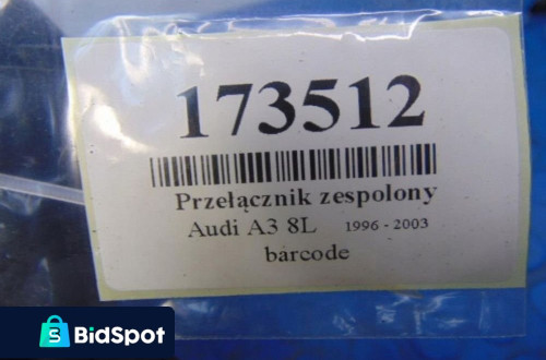 AUDI A3 8P PRZEŁĄCZNIK ZESPOLONY 1K0953549A