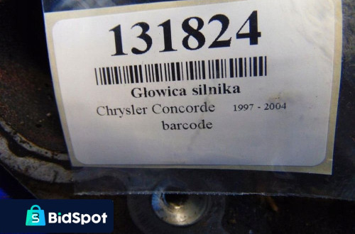 CHRYSLER CONCORDE GŁOWICA SILNIKA 3.2 V6 24V 4653894R