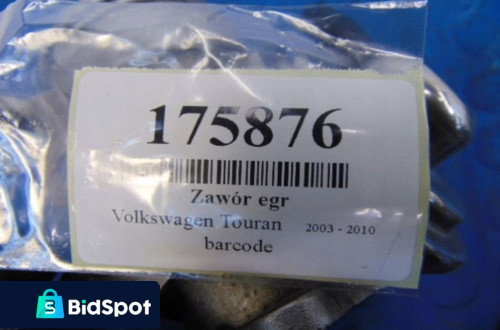 VOLKSWAGEN TOURAN ZAWÓR EGR