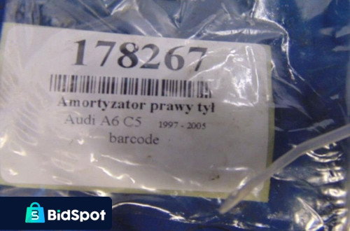 AUDI A6 C5 2.4 V6 AMORTYZATOR PRAWY TYL