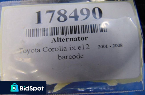 TOYOTA COROLLA E12 1.6 16V ALTERNATOR
