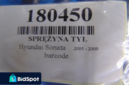 HYUNDAI SONATA 2.0CRDI SPRĘŻYNA TYL KOMPLET