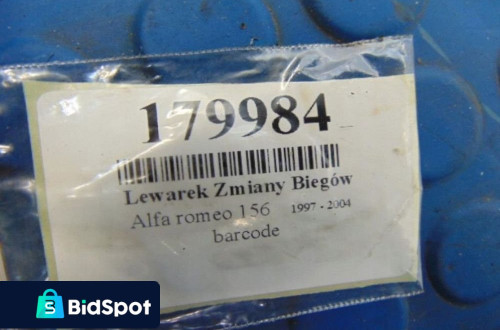 ALFA ROMEO 156 LEWAREK ZMIANY BIEGÓW 156037979