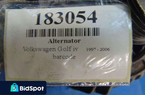 VOLKSWAGEN GOLF IV 1.4 16V ALTERNATOR