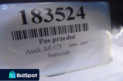 AUDI A6 C5 PAS PRZEDNI KOMPLETNY