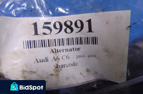 AUDI A6 C6 2.0TFSI ALTERNATOR 06E903016D
