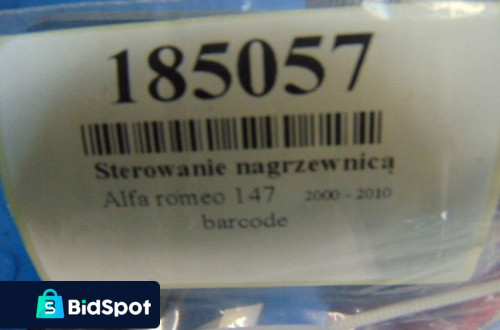ALFA ROMEO 147 STEROWANIE NAGRZEWNICY